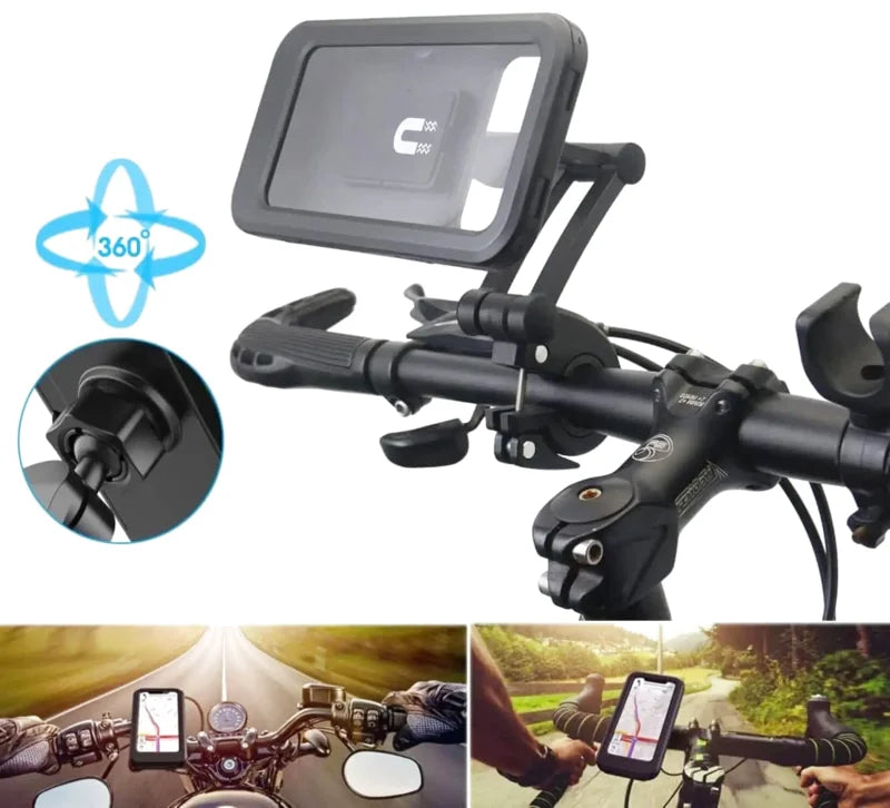 Support Téléphone Moto Étanche