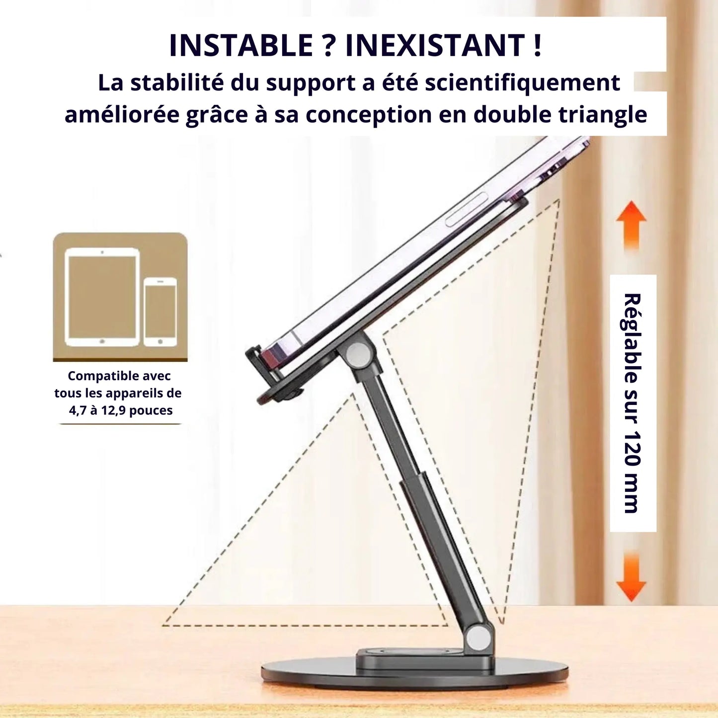 Support Téléphone Portable Maison