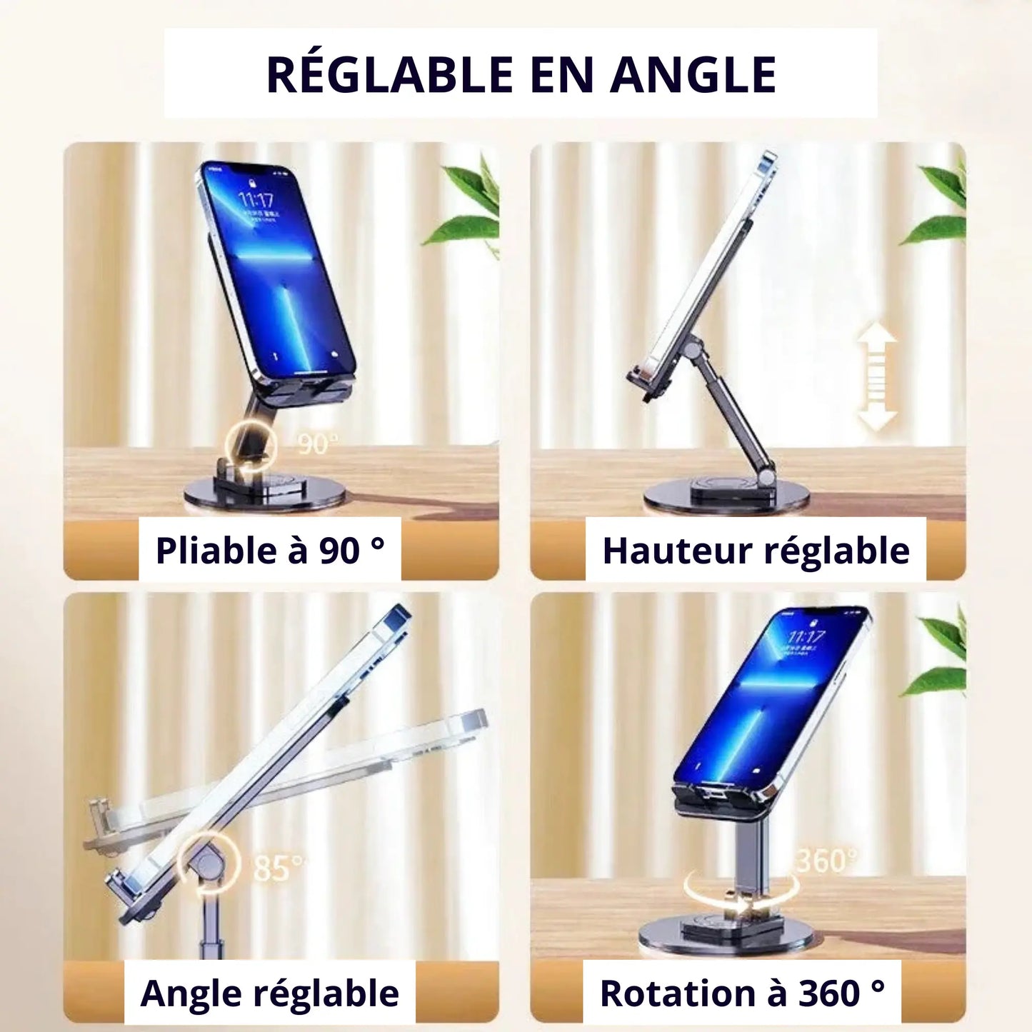 Support Téléphone Portable Maison