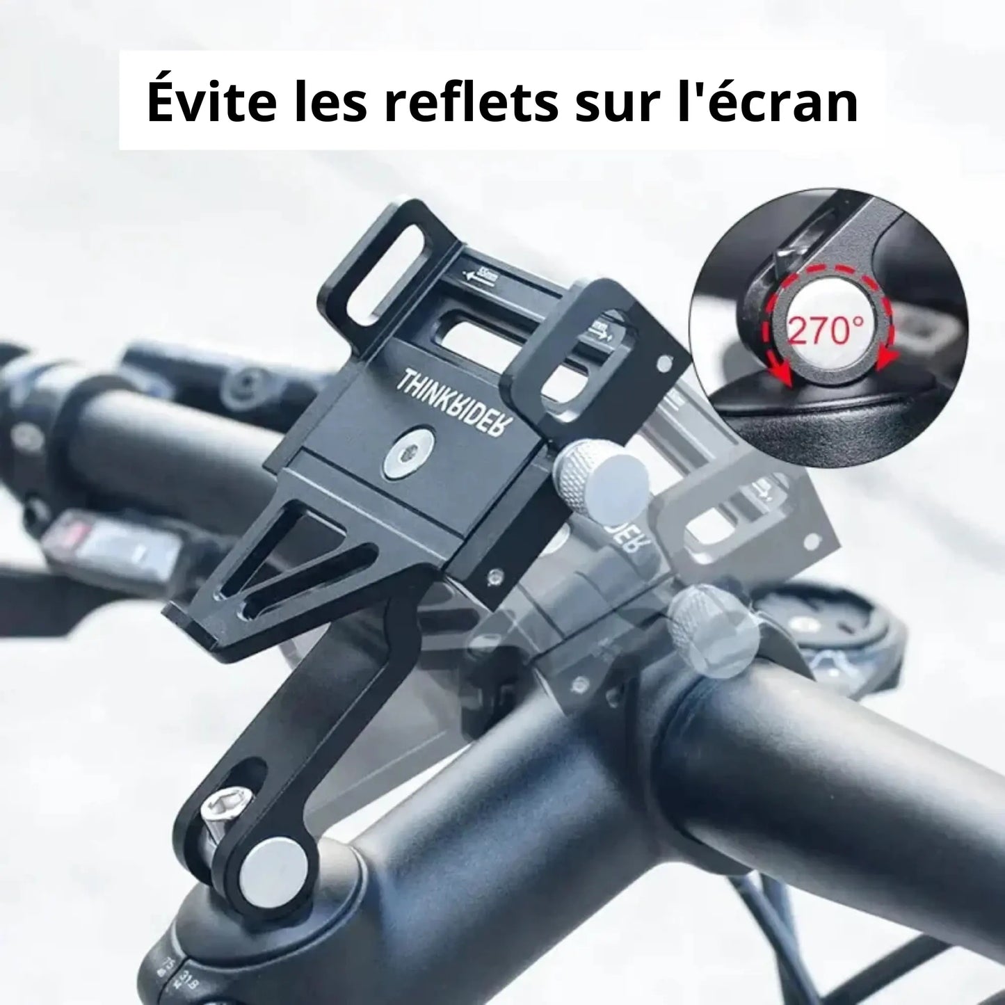Support Telephone Velo Aluminium